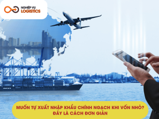 Muốn Tự Xuất Nhập Khẩu Chính Ngạch Khi Vốn Nhỏ?