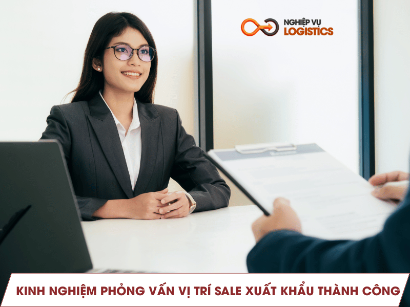 Kinh Nghiệm Phỏng Vấn Vị Trí Sale Xuất Khẩu